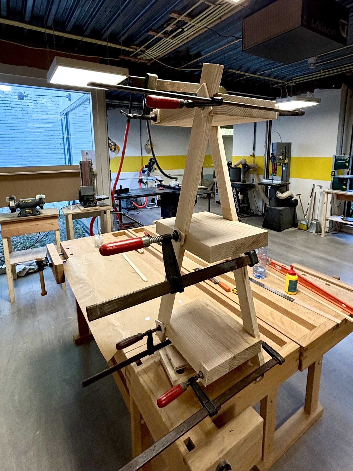 Lean Vinyl Shelf - studio prototype